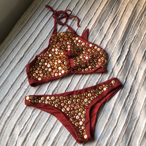 Beach Riot bikini in Sienna - Picture 5 of 5